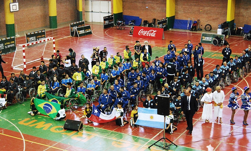 Primer Torneo Panamericano de Handballl sobre silla de ruedas